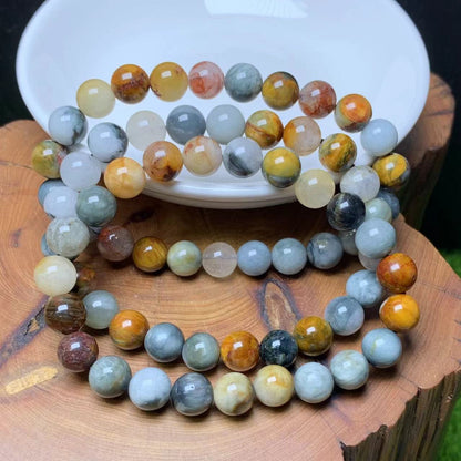 Rainbow eagle eye Bracelet 8mm 1pc (SL650)