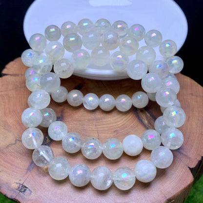 Aura Purple Jade Quartz Bracelet 9mm 1pc (SL652)