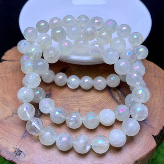 Aura Purple Jade Quartz Bracelet 9mm 1pc (SL652)