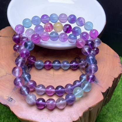 Fluorite Bracelet 8mm 1pc (SL651)
