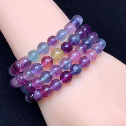 Fluorite Bracelet 8mm 1pc (SL651)