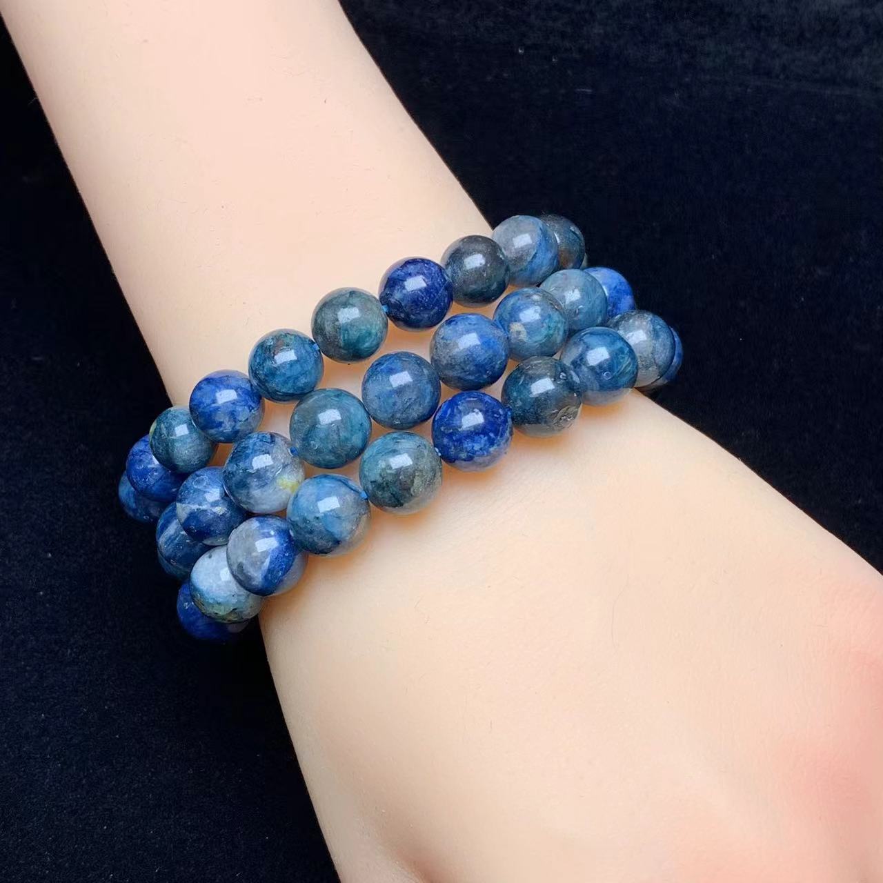 Blue Chaorite Bracelet 9mm 1pc (SL660)