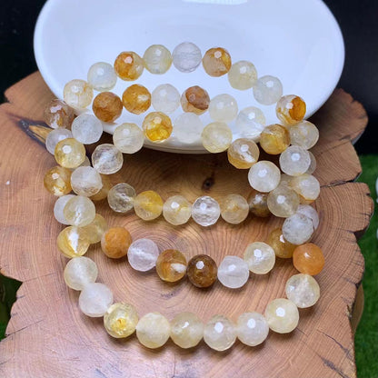 Golden Healer Facet Bracelet 8mm 1pc (SL689)