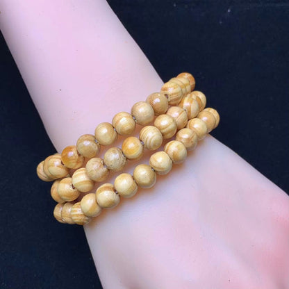 Pine Wood Bracelet 8mm 1pc (SL706)