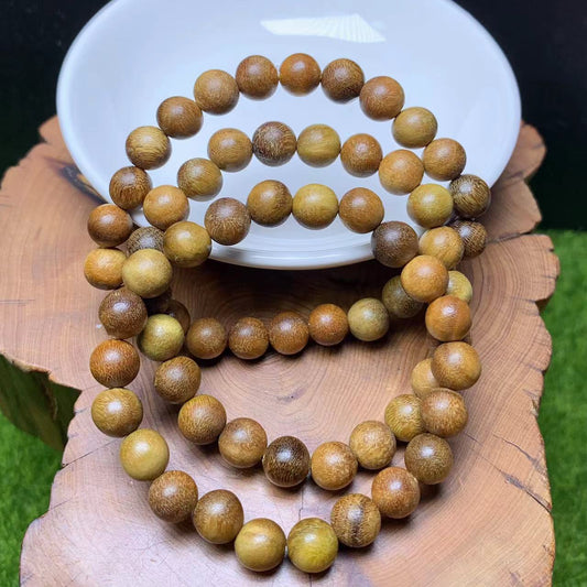 Green sandalwood Bracelet 8mm 1pc (SL711)