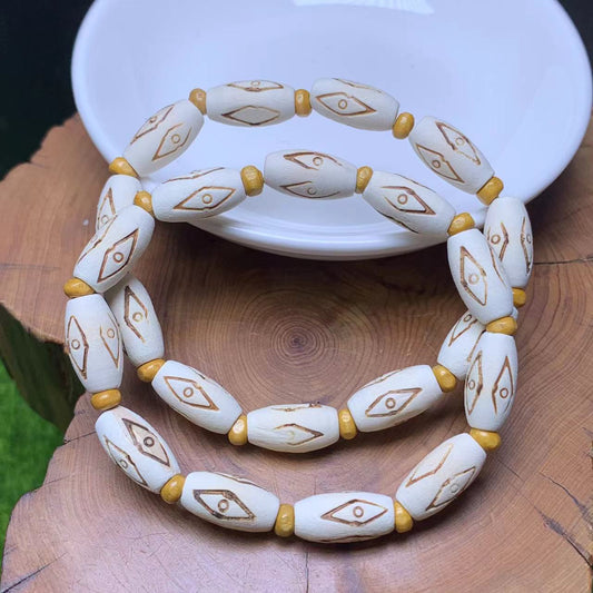 Maple Wood bracelet 8*14mm 1pc (SL708)