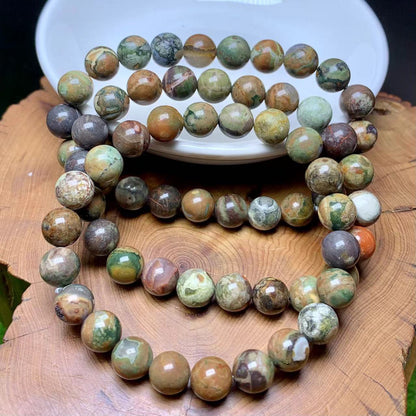 Money Agate bracelet 8mm 1pc (SL712)