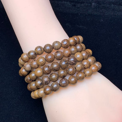 Mozambique wenge bracelet 8mm 1pc(SL678)