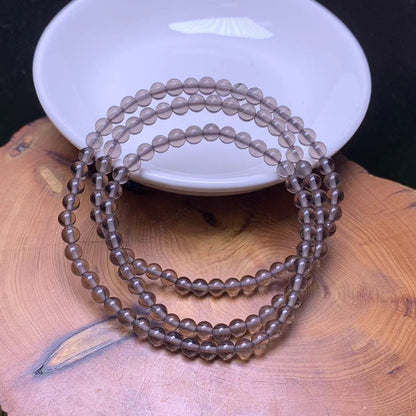 Ice Obsidian 3circle bracelet 4mm 1pc (SL778)