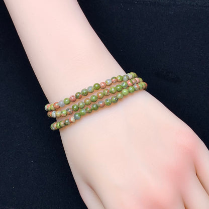 Unikite 3 circle bracelet 4mm 1pc(SL782)