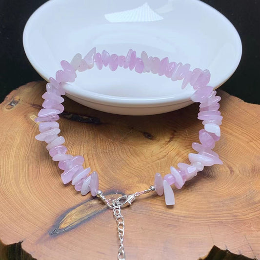 Kunzite chip bracelet 1pc(SL803)