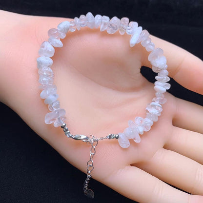 Snowflake Garden quartz chip bracelet 2pcs(SL804)