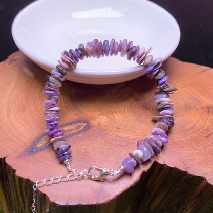 Chaorite chip bracelet 1pc(SL813)