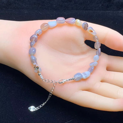 Botswana agate freeform bracelet 1pc(SL842)