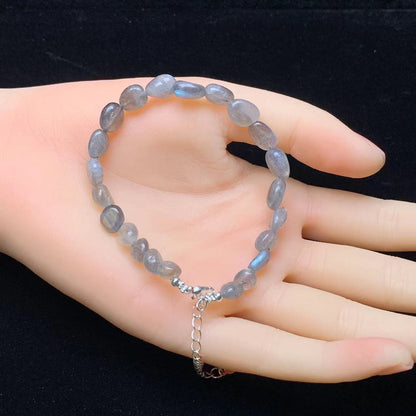 Labradorite freeform bracelet 1pc(SL845)
