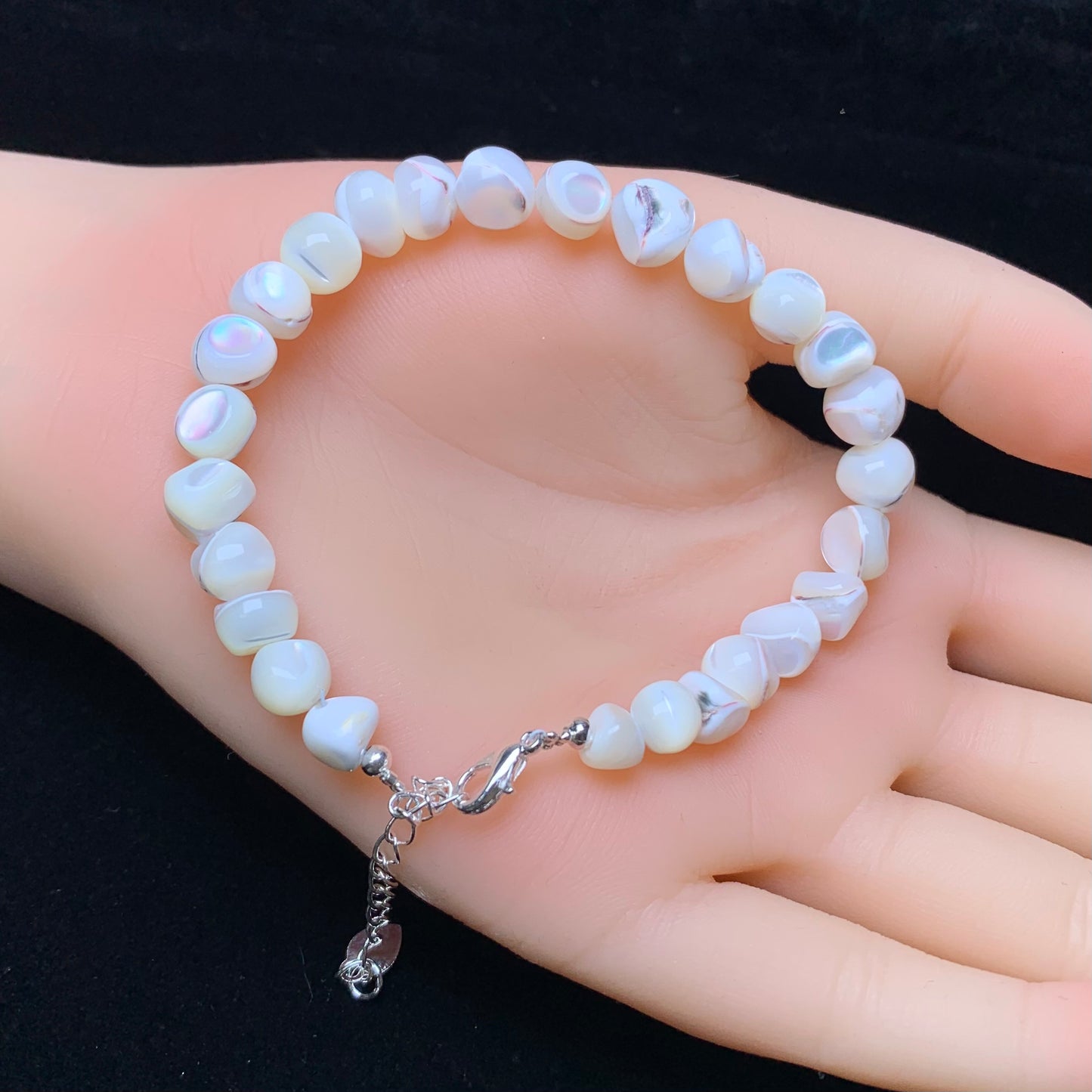 shell freeform bracelet 1pc （SL867)