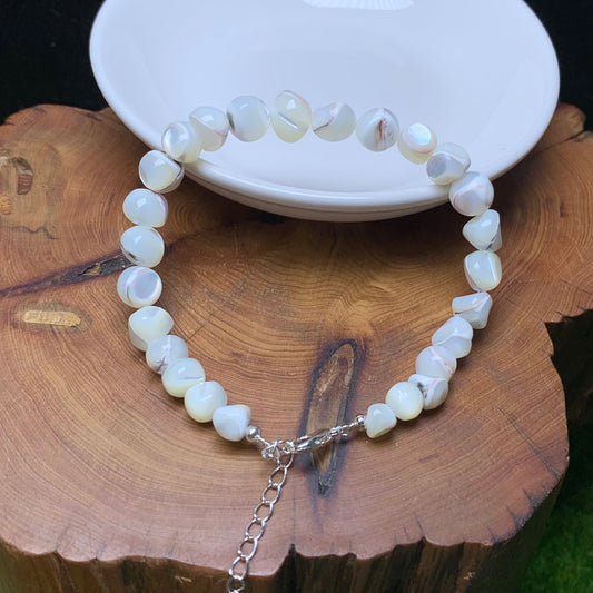 shell freeform bracelet 1pc （SL867)