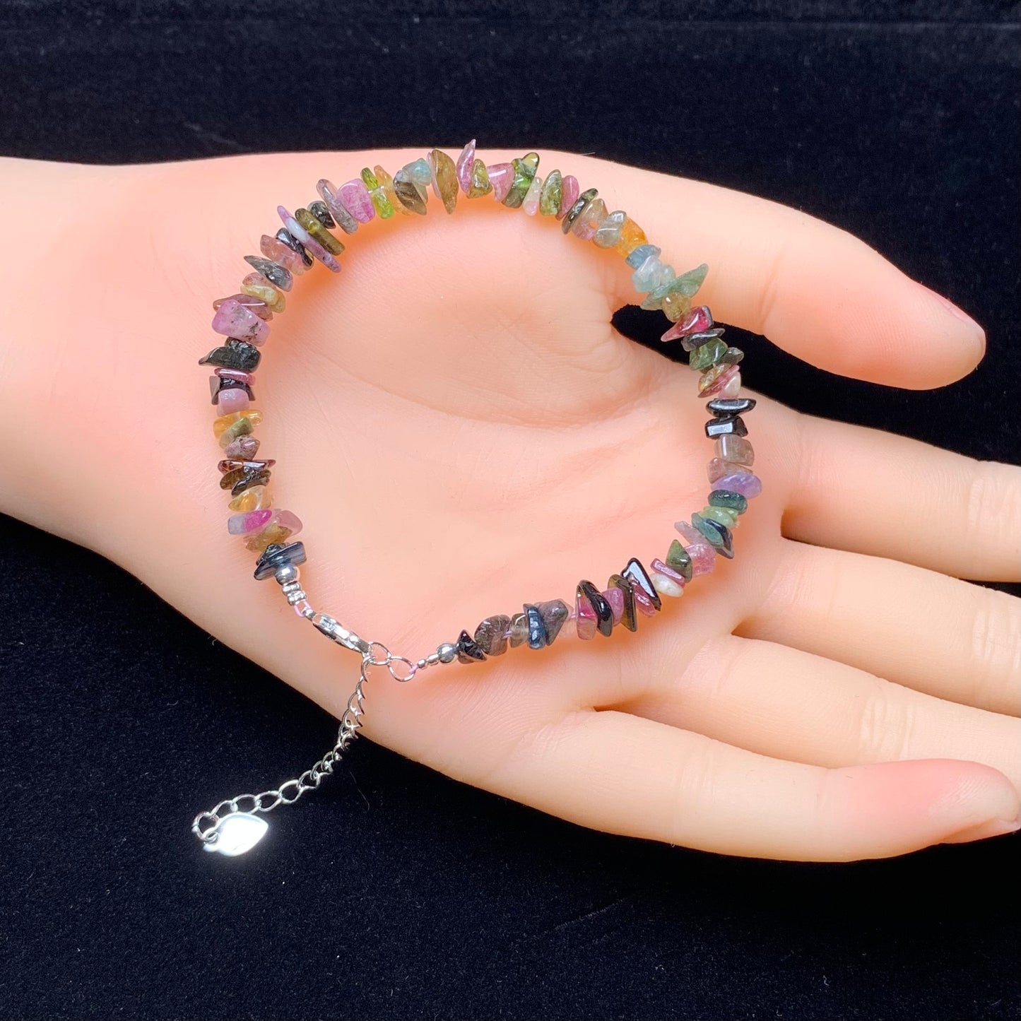 Mix Crystal chip bracelet 1pc (SL866)