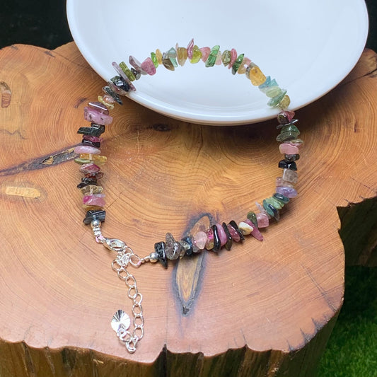 Mix Crystal chip bracelet 1pc (SL866)