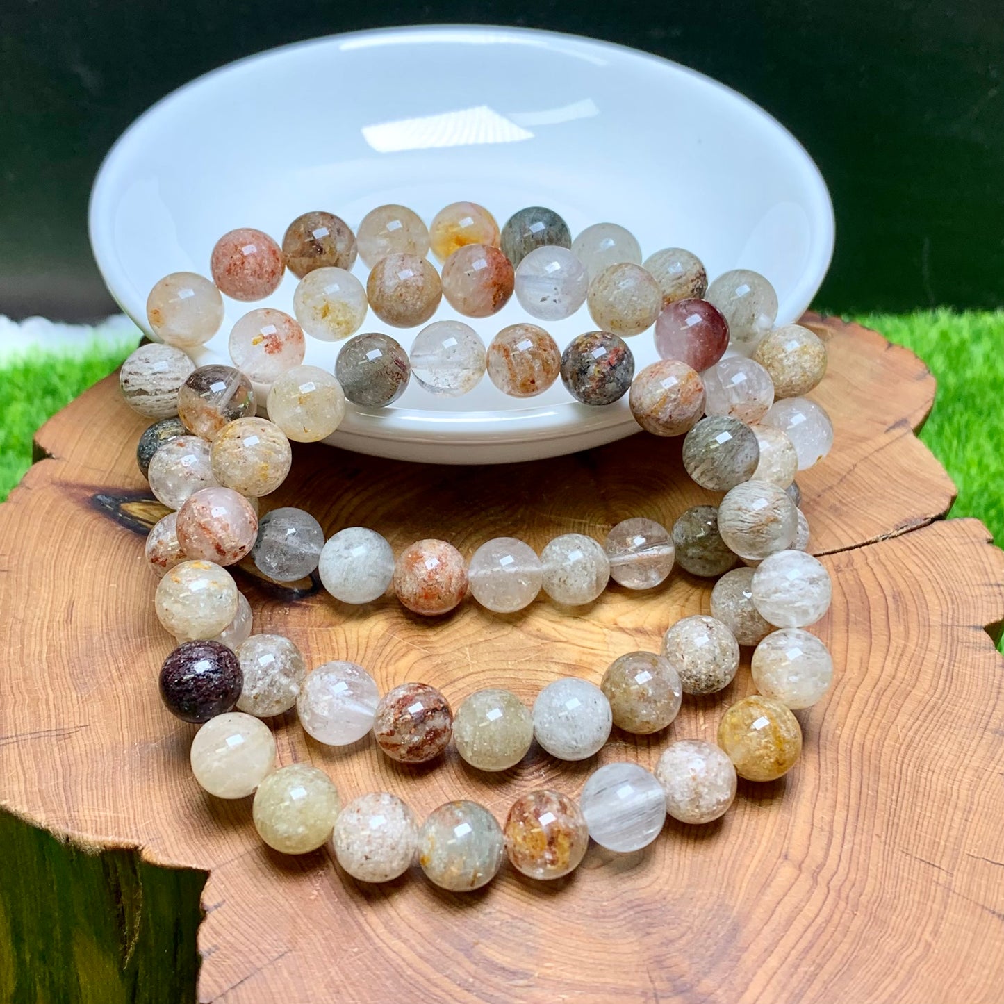 Thousand Garden Quartz bracelet 8mm 1pc (SL936)