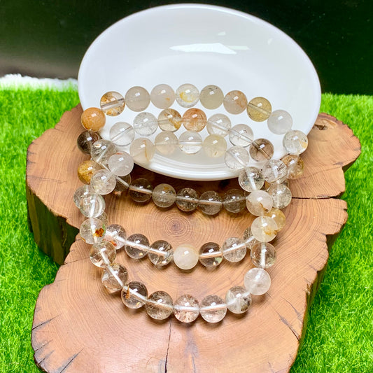 Smoky healer bracelet 9mm 1pc (SL957)