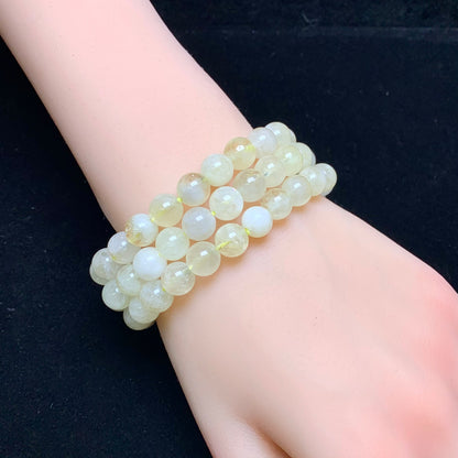 Lemon citrine bracelet 8mm 1pc(SL962)