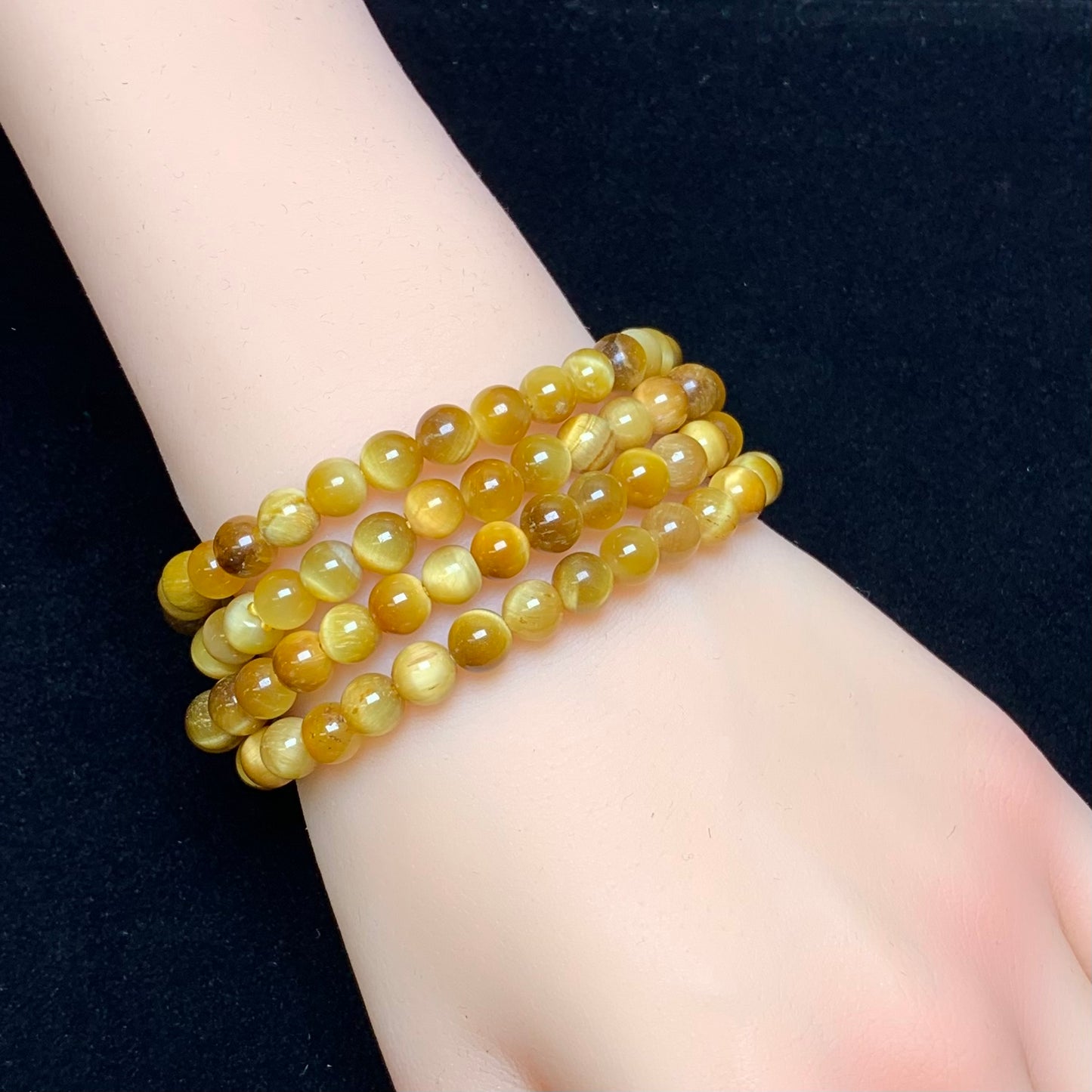Golden tiger eye  bracelet 6mm 1pc (SL939)