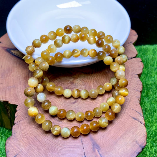 Golden tiger eye  bracelet 6mm 1pc (SL939)