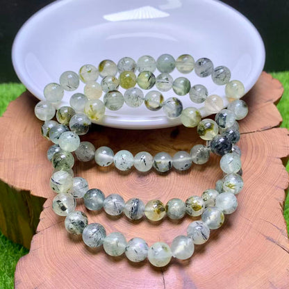 Phrenite bracelet 7mm 1pc(SL974）