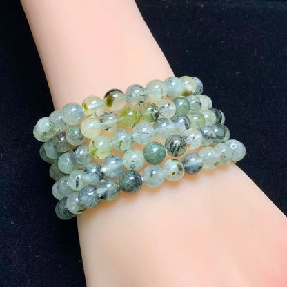 Phrenite bracelet 7mm 1pc(SL974）