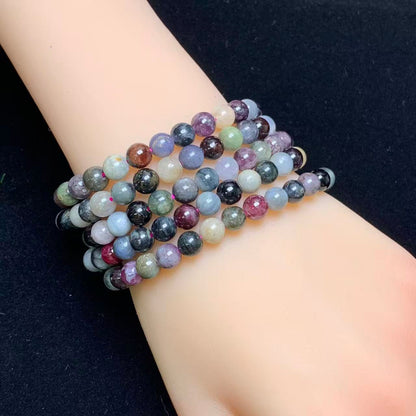 Rainbow spinel bracelet 6mm 1pc(SL972）