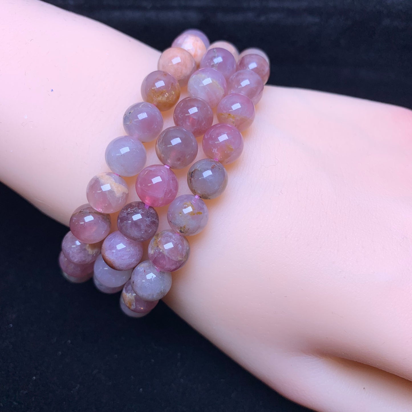 Lavender Rose Quartz bracelet 8mm (SL984)