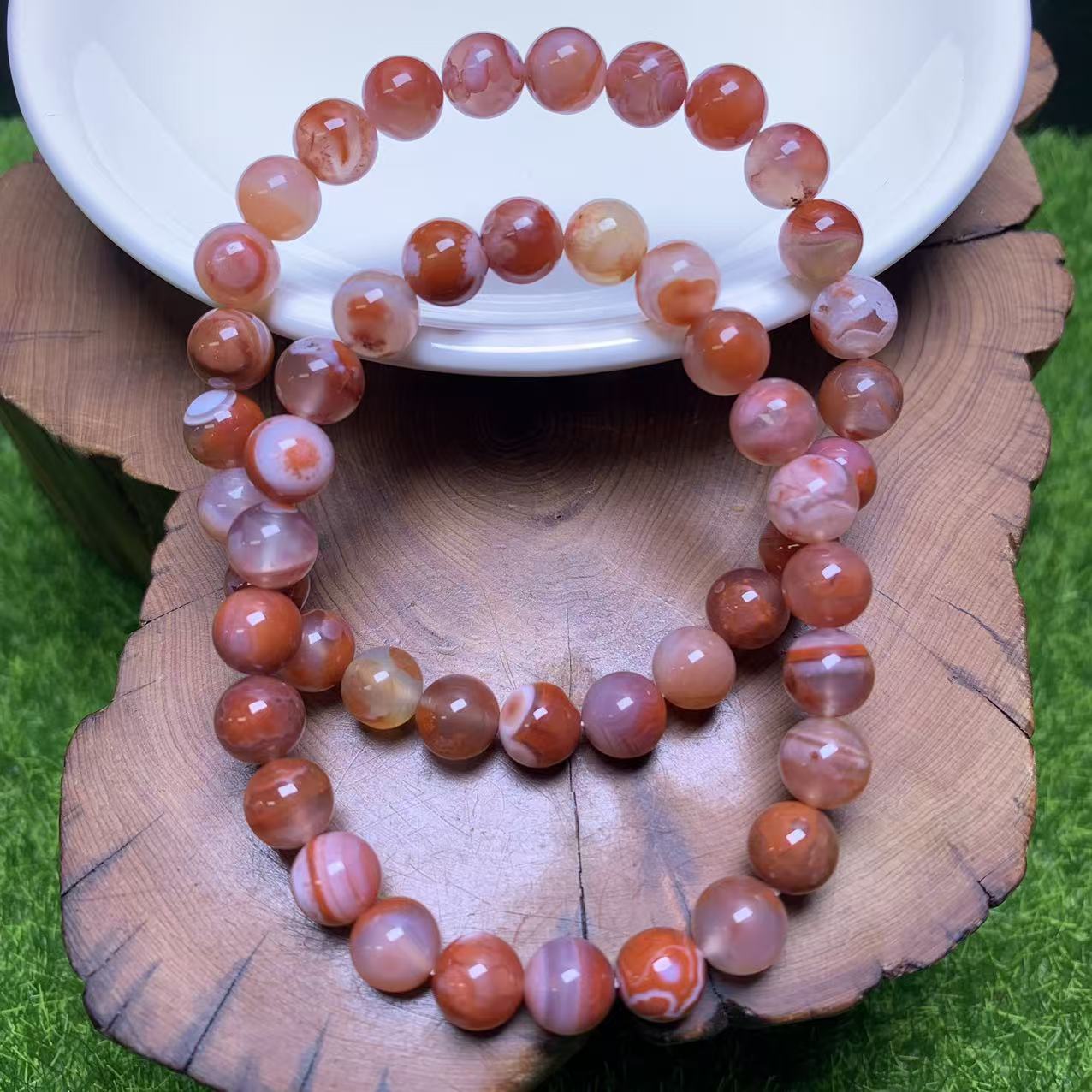 Baoshan Southren carnelian  bracelet 7mm 1pc (SL1015)