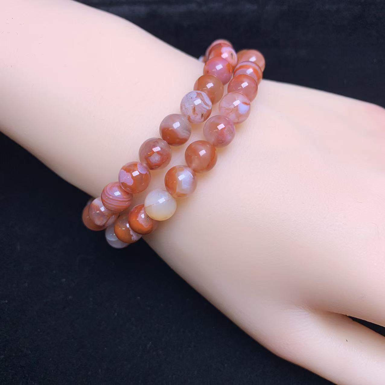 Baoshan Southren carnelian  bracelet 7mm 1pc (SL1015)