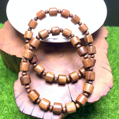 Black rose wood bracelet 1pc (SL1035)