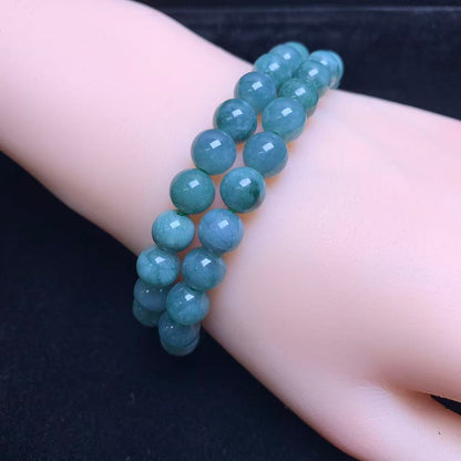 Blauwasser-Jadeit-Armband 8 mm 1 Stk. (SL1046)