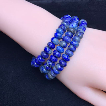 Lapislazuli Scheibenarmband 5*8mm 1 Stk.(SL1049)