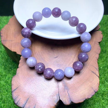 Pulsera de mica púrpura lilás 10mm 1pc(SL1064)