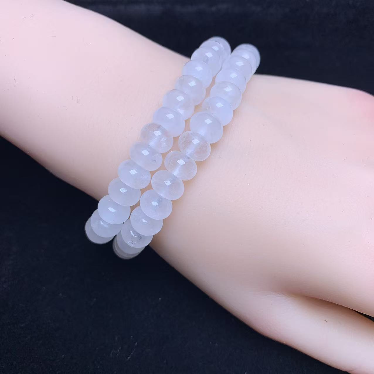 Klarquarz-Scheibenarmband 5*8mm 1 Stk (SL1068)