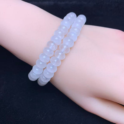 Klarquarz-Scheibenarmband 5*8mm 1 Stk (SL1068)