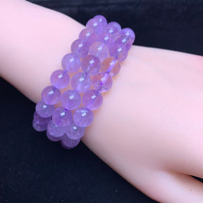 Bolivianisches Amethystarmband 8mm 1Stk (SL1084)