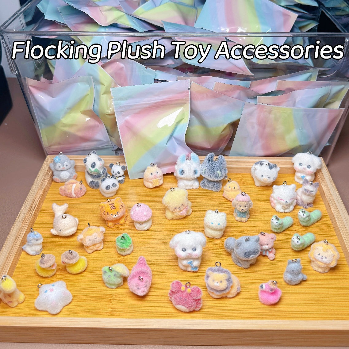 Keychain Flocking Toy | Lucky Ducky Game | Travis