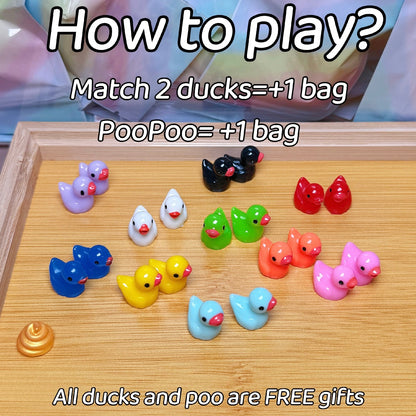 Keychain Flocking Toy | Lucky Ducky Game | Travis