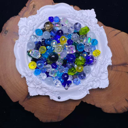 1 Bowl(60g) of Shiny Mix Beads--felicity