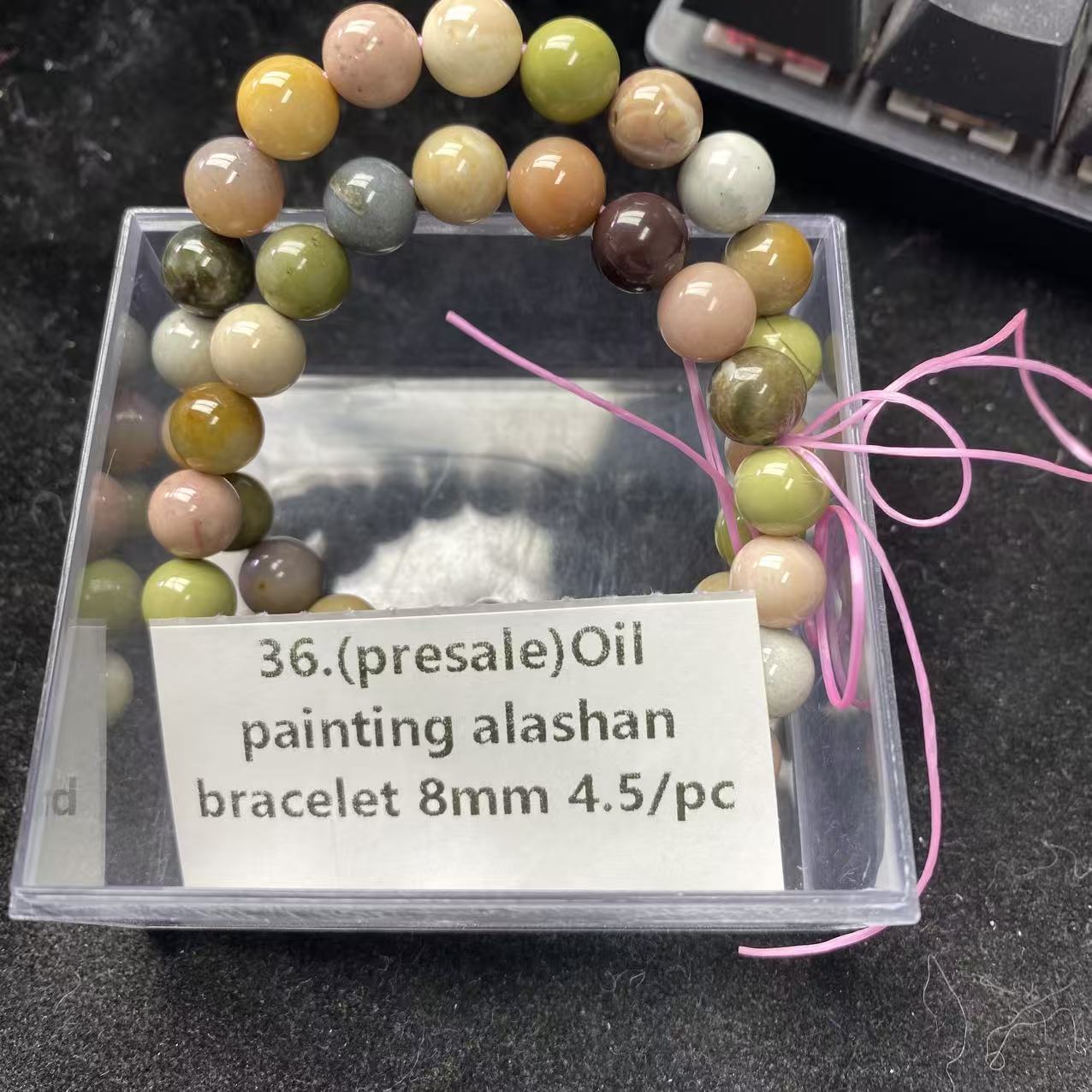 One bowl crystal bead- Felicity-can make 6pcs bracelets 6.17
