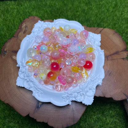 1 Bowl(60g) of Shiny Mix Beads--felicity