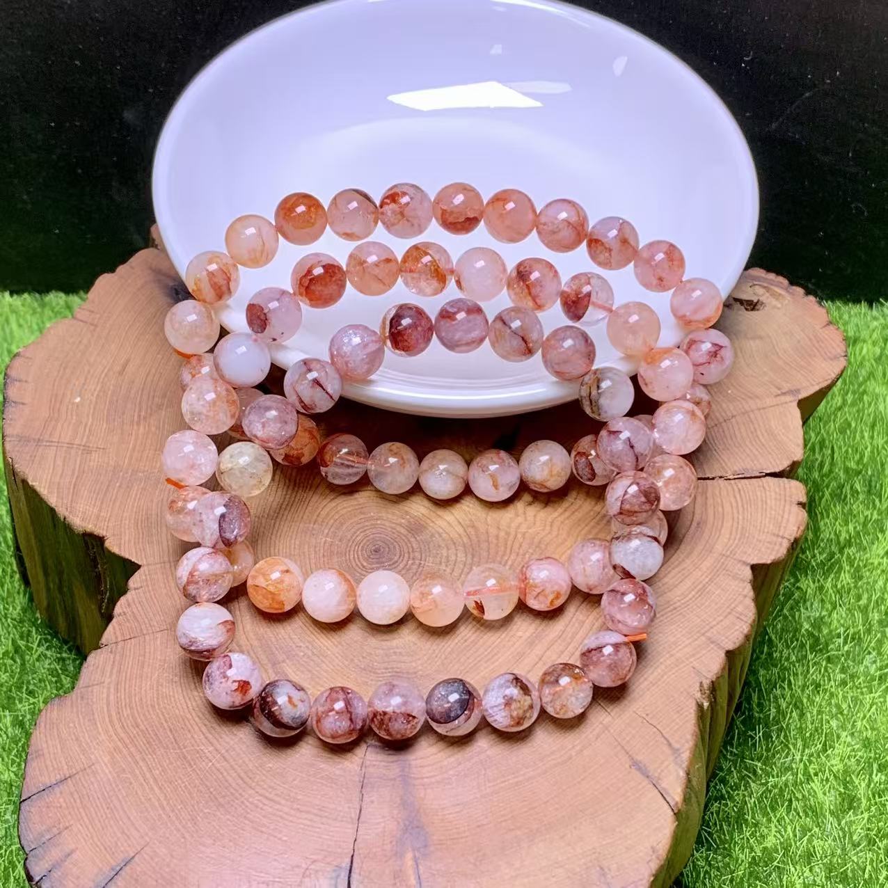 Fire Quartz bracelet 1pc (8mm-15mm)