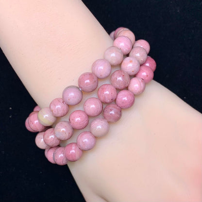 Pink Lace Jasper bracelet 8mm 1pc (SL151)