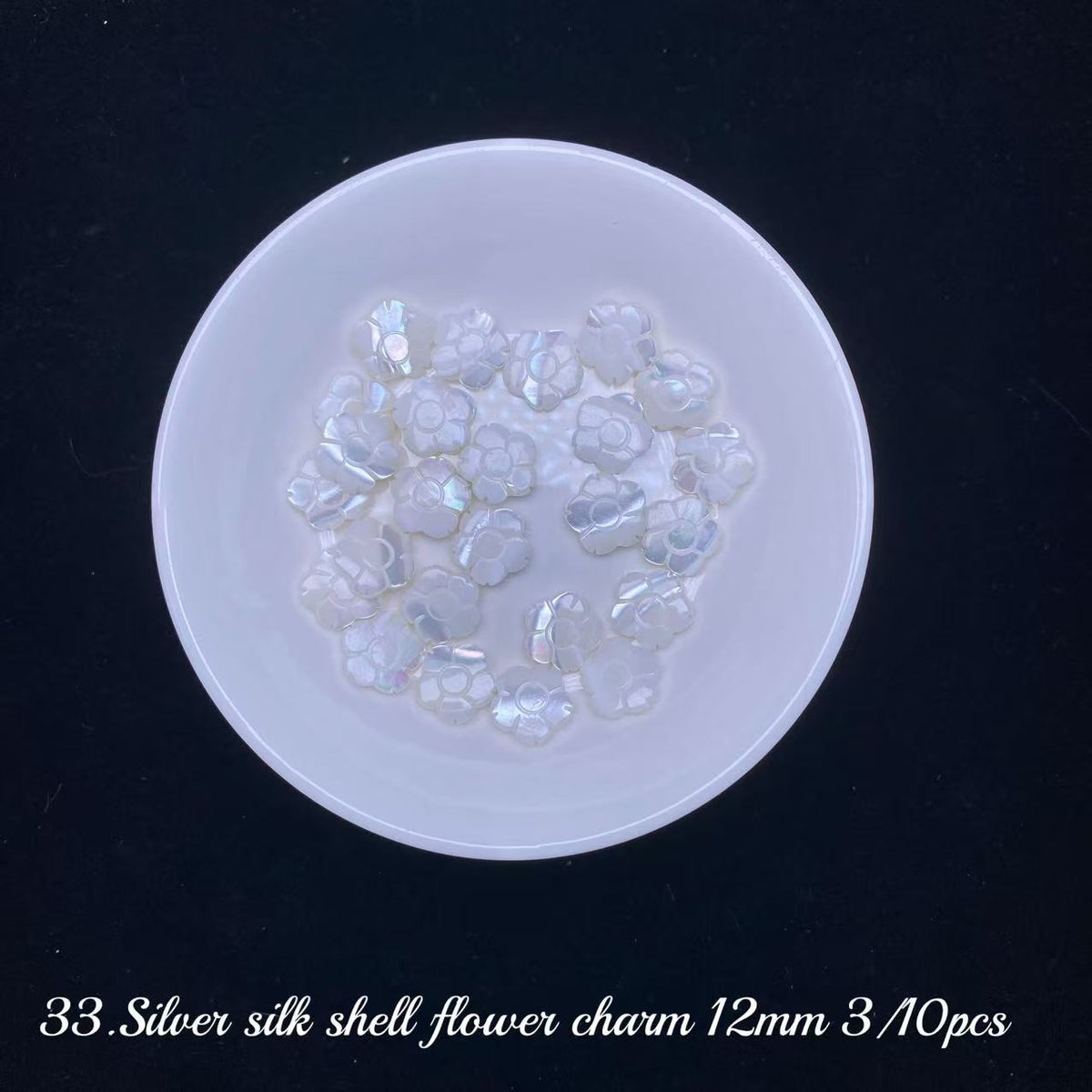 One bowl crystal bead- Felicity-can make 6pcs bracelets 9.26