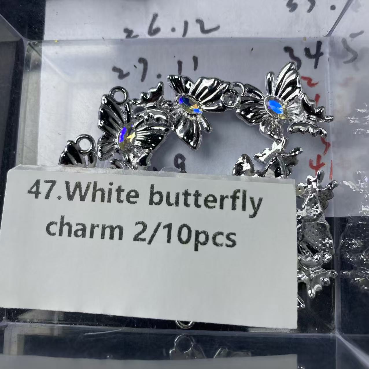 One bowl crystal bead- Felicity-can make 6pcs bracelets 6.17